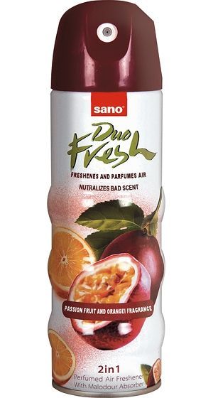 SANO FRESH DUO PASSIONFRUIT&ORANGE 300 ml sanito.ro